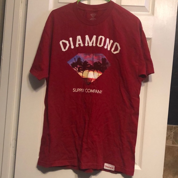 Diamond Supply Co. Other - Diamond supply Co tropical sunset beach tee